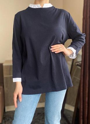 Хлопковая кофта, водолазка bogner оригинал