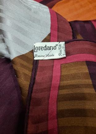Передплатний шовковий хустку loredano, італія3 фото