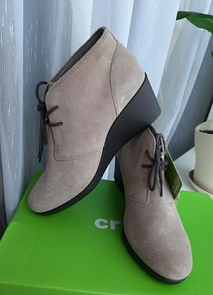 Замшевые полуботинки crocs размер 39.5