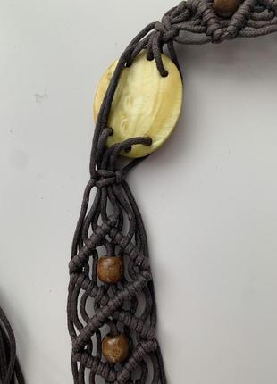 Пояс з перламутром 5