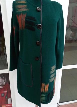 Кардиган, темно - зелений