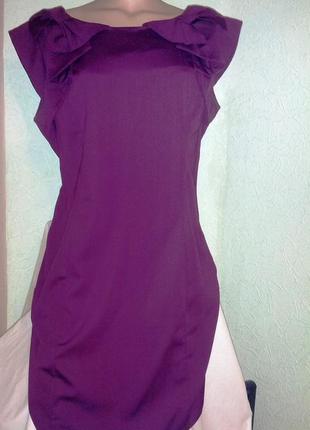 Красиве приталене миниплатье ,46-48р,apricot,пог-52-57см