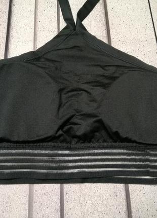 Стильний чорний купальник в спортивному стилі високі трусики6 фото