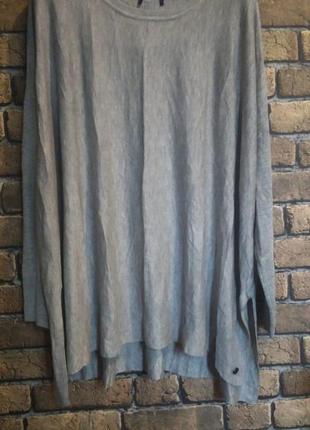 Нежный вискозный свитерок oversized тсм tchibo размер евро 48-505 фото