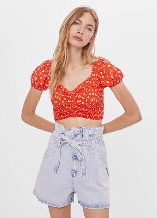 Джинсові шорти bershka - 36, 38, 403 фото