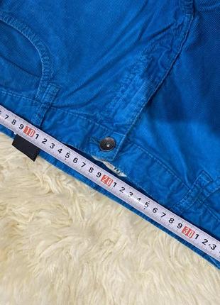 H&m- бирюзовые штаны-джинсы-вельветы 🦋6 фото