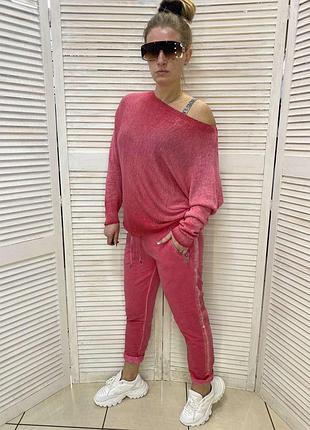 Бомбовий светрик кофточка італія люкс якості батал