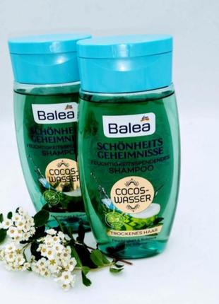 Шампунь для сухих и поврежденных волос balea schönheitsgeheimnisse cocos wasser.1 фото
