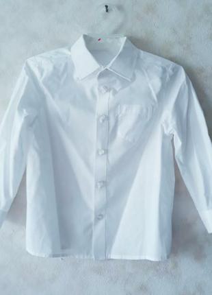 Белая рубашка мальчику