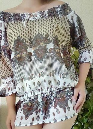 Туника шифоновая.