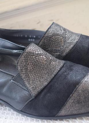 Кожаные туфли мокасины слипоны балетки лодочки xsensible р.40 26 см1 фото