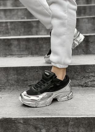 Adidas x raf simons ozweego core black🆕шикарні кросівки🆕купити накладений платіж9 фото