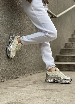 Adidas x raf simons ozweego cream white🆕шикарные кроссовки🆕купить наложенный платёж9 фото