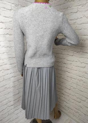 Австрийский винтажный кардиган с вышивкой и эдельвейсами р.6-8 (xs-s)6 фото