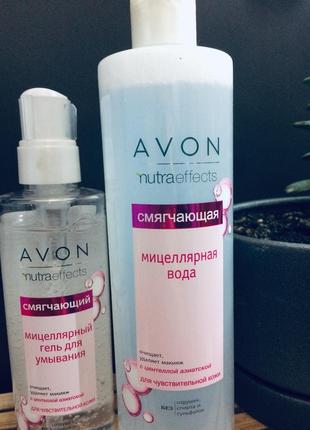 Avon nutra effects смягчающая мицелярная вода 400 мл