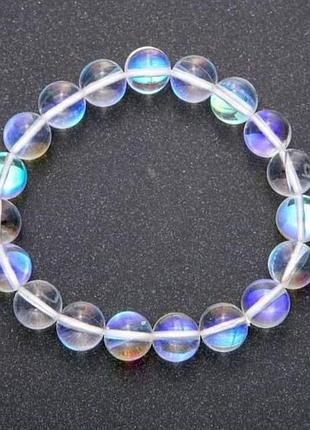 Браслет опаловое стекло