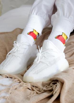 Adidas yeezy boost 350 v2 triple white🆕шикарные кроссовки🆕купить наложенный платёж