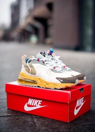 Nike air max 270 react, мужские кроссовки2 фото