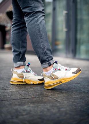 Nike air max 270 react, мужские кроссовки3 фото