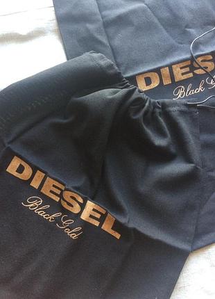 Большой черный пыльник, мешок для хранения diesel black gold