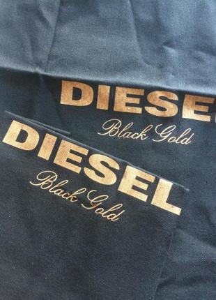 Большой черный пыльник, мешок для хранения diesel black gold3 фото