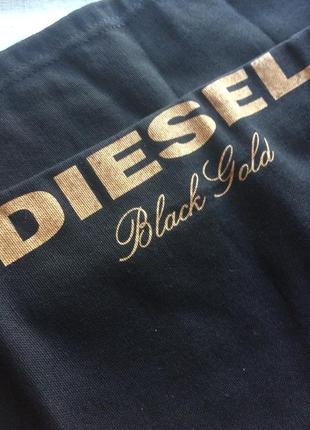 Большой черный пыльник, мешок для хранения diesel black gold4 фото