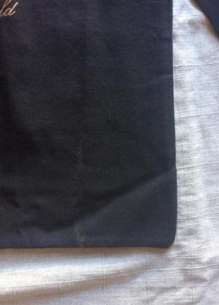 Большой черный пыльник, мешок для хранения diesel black gold6 фото