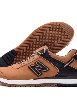 Мужские кожаные кроссовки new balance8 фото