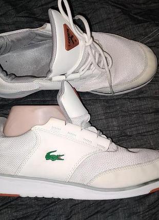 42р-27 см кроссовки lacoste на широкую