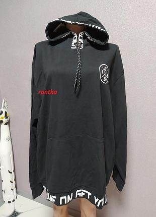 Uncle sam натуральная толстовка/ худи/спортивная кофта/капюшонка/олимпийка двунить 2хл