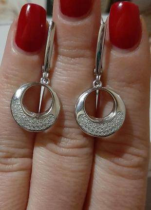 Серебряные серьги