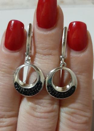 Серебряные серьги