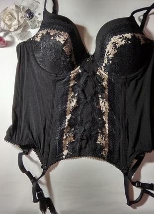 Красивий корсет кружевний розмір 80d/l