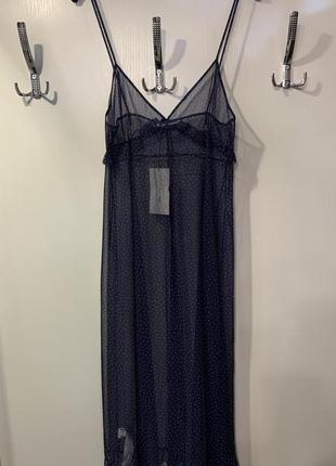 Платье-комбинация «zara”, размеры: m, l6 фото