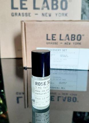 Le labo rose 31💥оригинал миниатюра travel mini 5 мл не полная 3 мл цена за 1 мл2 фото