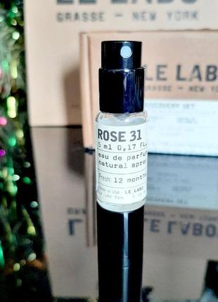 Le labo rose 31💥оригинал миниатюра travel mini 5 мл не полная 3 мл цена за 1 мл3 фото