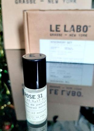 Le labo rose 31💥оригинал миниатюра travel mini 5 мл не полная 3 мл цена за 1 мл4 фото