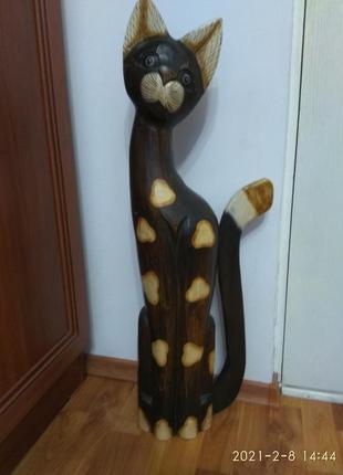 Кошка деревянная