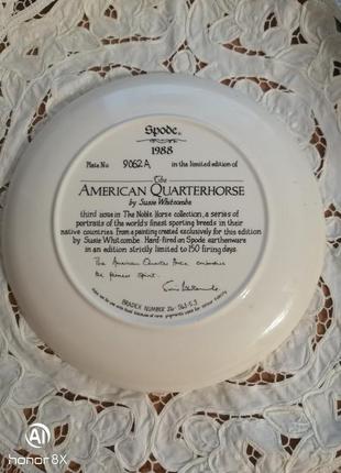 Тарелка spode usa 2