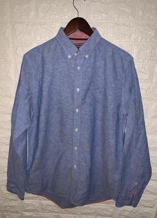 Мужская рубашка tommy hilfiger