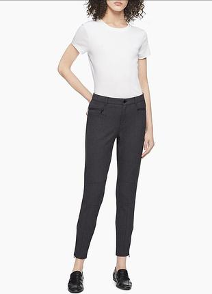 Calvin klein узкие брюки в стиле мото.