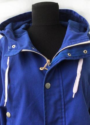 +дуже гарна куртка-парку насышенного синього кольору rvlt / revolution, данія8 фото