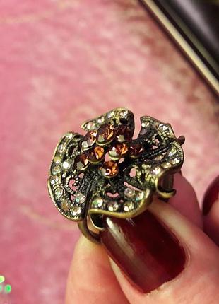 Красивенное  большое винтажное кольцо.