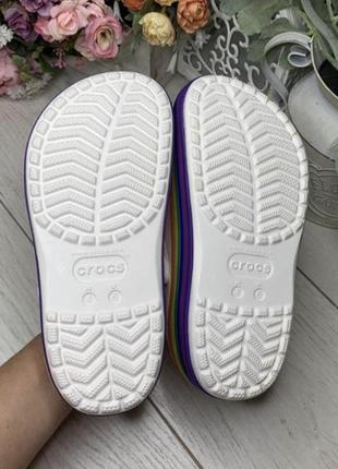 Знижка! crocs platform, крокси сабо на платформі2 фото