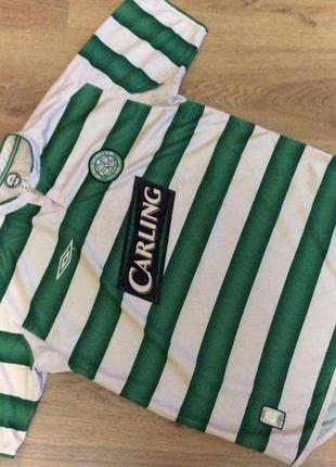 Футбольная футболка umbro celtic оригинал р l 2003/04