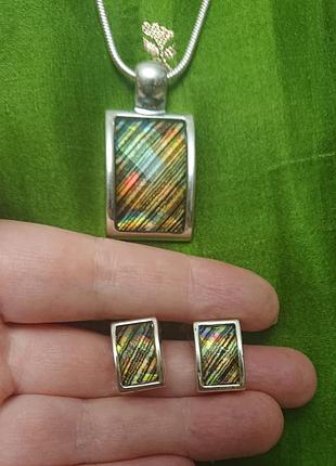 Кулон на цепочке и серьги kenneth cole