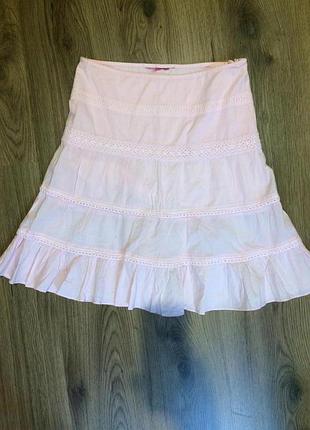 Маленькая нежная хлопковая юбка !!