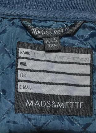 Деми куртка на синтепоне ф. mads&mette р. 1,5-2 года в отличном состоянии7 фото
