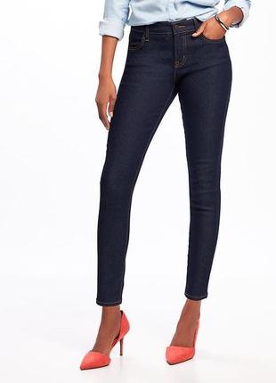 Джинси-скінні old navy mid-rise super skinny jeans ankle