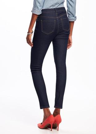 Джинсы-скинни old navy mid-rise super skinny ankle jeans2 фото
